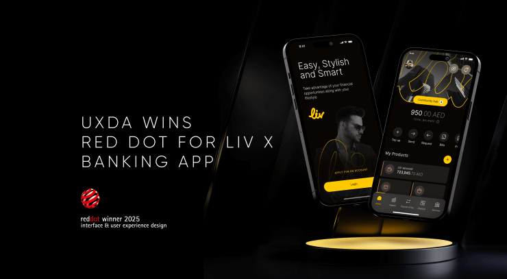 UXDA Triumphs Again: Red Dot 2025 for Liv X Innovative Lifestyle Banking